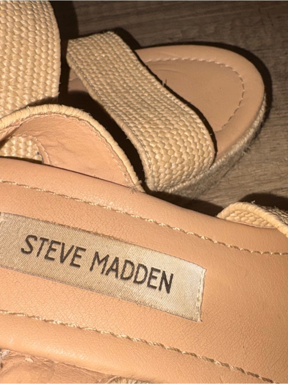Steve Madden Women’s Espadrille Sandals Size 6 1/2 - Picture 6 of 9